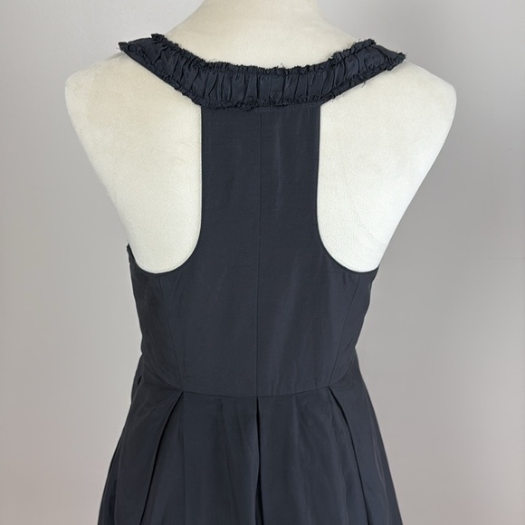 BHLDN x Quillaree Gens Du Monde Dress 100% Silk Black Size 4 - Picture 10 of 16